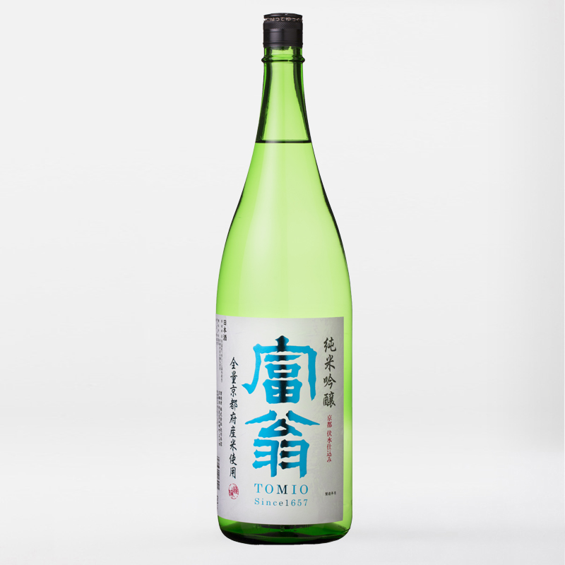富翁 純米吟醸 全量京都産米 1.8L